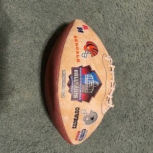 NFL Hall of Fame Game football Limited Time Bengals vs Cowboys